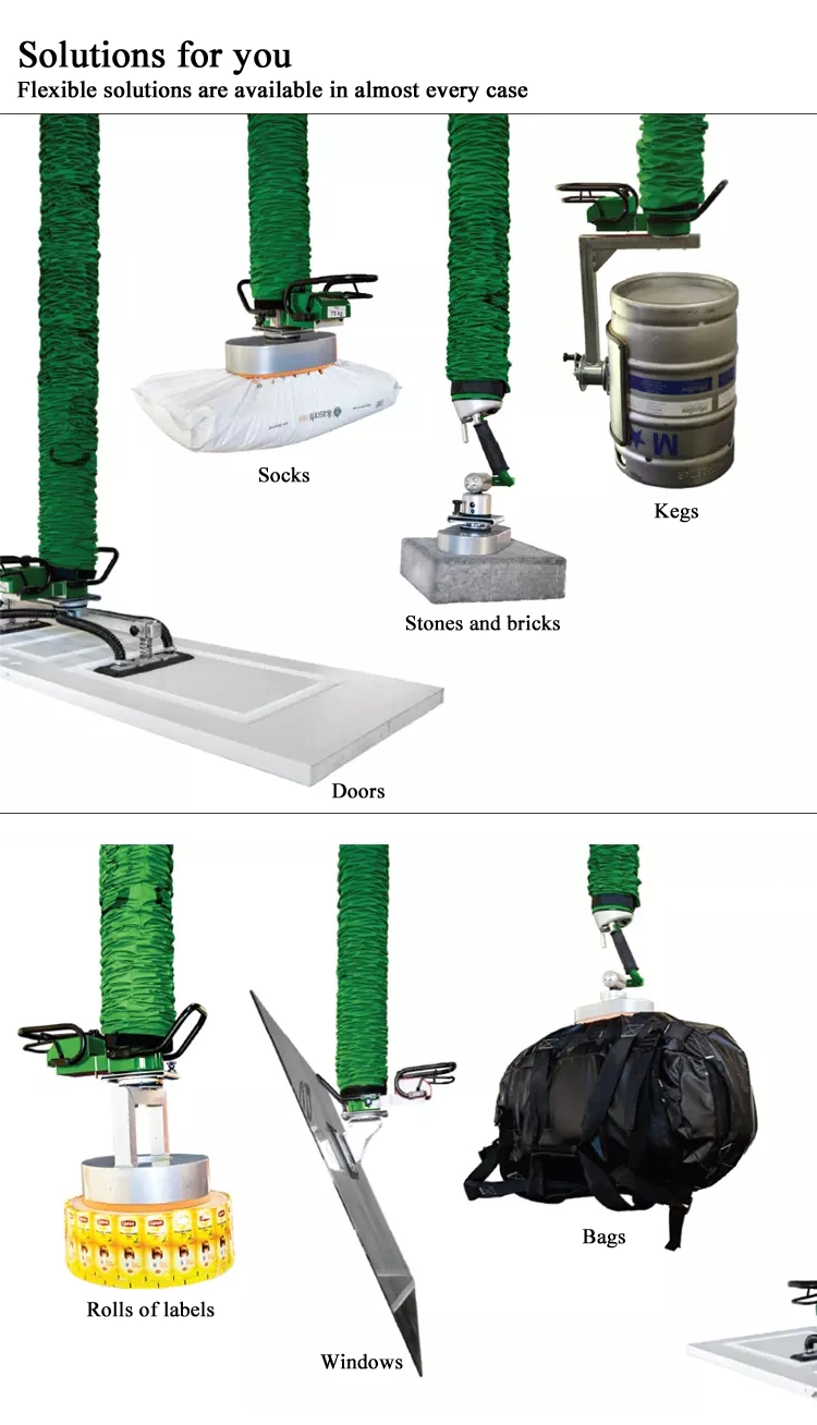 Özelleştirilebilir Vacuum Tube Lifter 100mm-250mm Crane için Tube Dia 3800mm-4150mm 1