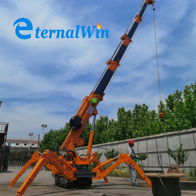 CE EPA EURO Elektrikli Örümcek vinci taşınabilir kaldırma vinci makinesi 3 tonluk sürünen 2t 3t 5t 8t Mini Örümcek vinci