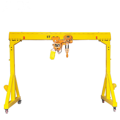 7.5-30m Açıklıklı Elektrikli Portal Vinç Kabini / Askıya Alma Kontrolü Uzaktan Kumanda