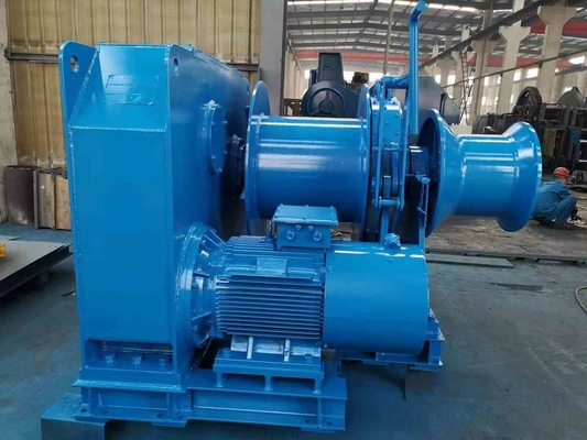 30ton çekme gemisi bağlama çapası Hidrolik pompa istasyonu ile deniz hidrolik vinci