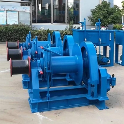 CCS Onaylı Deniz Elektrikli Vinç 25ton 250KN Kapasiteli Elektro Hidrolik Çekme Vinci