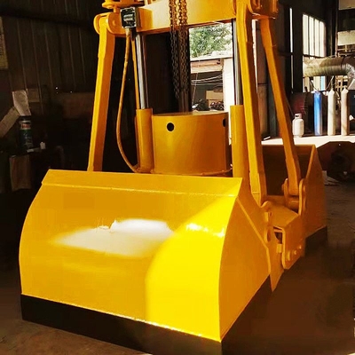 Çöp Hurdaları İçin Çok Yapraklı Hidrolik Kepçe Kovası Vinç Kepçe Çeneli Kova