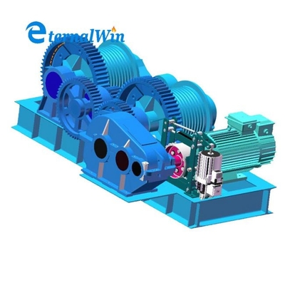 Eternalwin Marka Çift Tamburlu Elektrikli Sürtünme Vinç 30ton 300kn