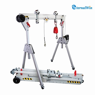 Katlanabilir Alüminyum Gantry Crane 500kg Taşınabilir Gantry Crane 1000kg Mobil Gantry Crane Fiyat