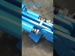 100T Deniz Çekme Gemisi Teleskopik Tek Çift Hızlı Bırakma Demirleme Kancası