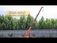 Mini örümcek paletli vinç