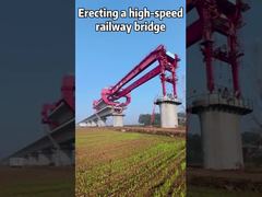 Köprü Kurma Makinesi Köprü Fırlatma Kirişi Havai Vinç