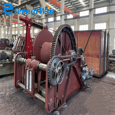 2 Ton-60 Ton Hidrolik Ankraj Vinci Tek veya Çift Tamburlu