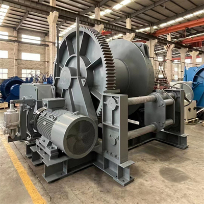 Gemiler / Tekneler İçin OEM 10ton - 100ton Elektrikli Hidrolik Deniz Demirleme Vinci
