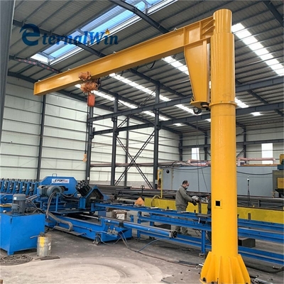 Endüstriyel Kullanım İçin Kaldırma Yüksekliğine Kadar 5 Ton 6 Metre Pergel Vinç