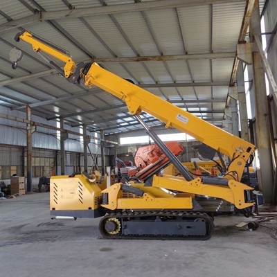 Dizel Motor 8 Ton 5 Tonluk Örümcek Vinç 17.8m Mobil Paletli Örümcek Vinç