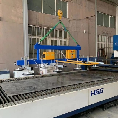 3m ila 6m Ağır Metal Sac Vakum Kaldırıcı 1ton 2ton Pil Tipi CE