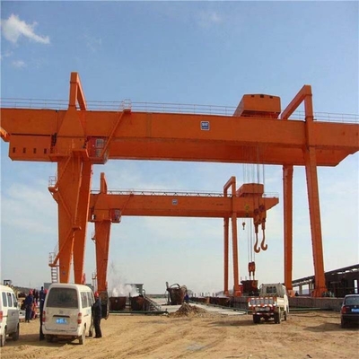 Uzaktan Kumandalı 20-50 Ton Ağır Hizmet Tipi Mobil Çift Kirişli Portal Vinç