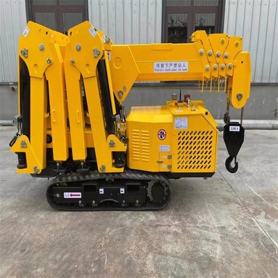 OEM ODM Örümcek Paletli Vinç Teleskopik Bomlu 3 Ton 5 Ton 8 Ton