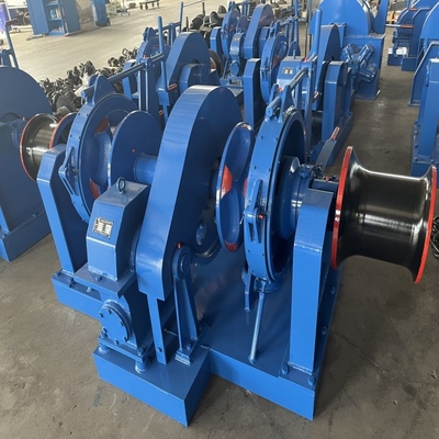 Özelleştirilmiş Halat Kapasiteli Deniz Hidrolik Kablo Sarıcı 1-75ton