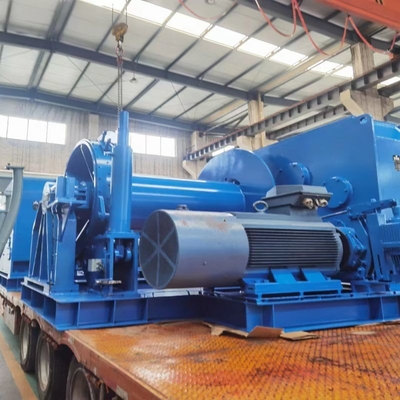 Acil Durum Serbest Bırakma Cihazı ile 700Kn Deniz Elektrikli Vinç Çapa Irgat Vinç