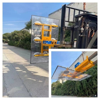 Çok İşlevli Elektrikli Döndürme Vakumlu Cam Kaldırıcı Forklift Tipi 600kg CE