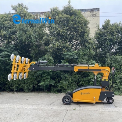 Sabit Güvenilir Cam kaldırıcı Vakum cam cam camlama robotu 500kg Hidrolik bileşenlerle