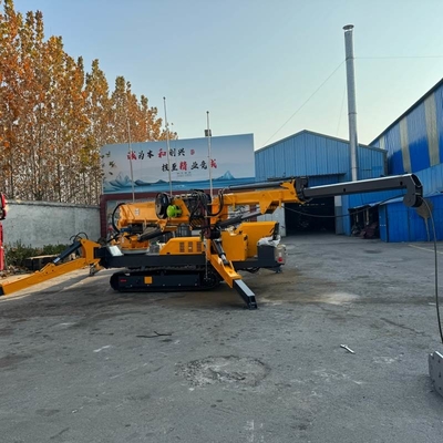 CE Sertifikası Atölyesi 3T 10T için Fly Jib ile Elektrikli Uzaktan Kumanda Örümcek Kirpi