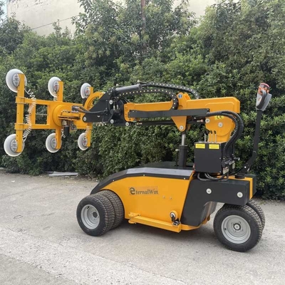 500 kg 800 kg Elektrikli dönen batarya emme fincanı Robot cam vakum kaldırıcı