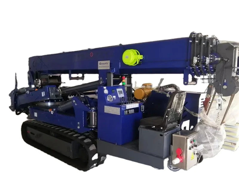 Elektrikli ve dizel gücü olan yüksek performanslı teleskopik örümcek sürünen vinç