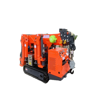 Çelik Mini Örümcek Kirpi Elektrikli ve Dizel Güçlü Teleskopik Boom 3 Ton - 12 Ton