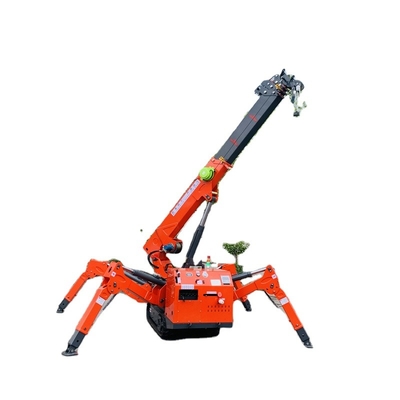 Çelik Mini Örümcek Kirpi Teleskopik Boom 3 Ton 5 Ton 8 Ton 12 Ton Elektrik ve Dizel Gücü