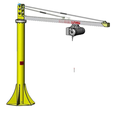 Performanslı çelik zincir kaldırıcı ile özel elektrikli jib vinci 500kg-3 ton kapasite