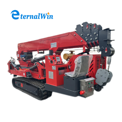 Çelik Mini Örümcek Kirpi 12 Ton Yükseltme Kapasitesi Teleskopik Boom Elektrikli / Dizel Gücü