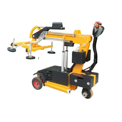 3.5m kaldırma yüksekliği Vakum cam kaldırıcı 360° dönme Elektrikli cam kaldırma ekipmanları