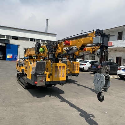 Özel örümcek sürünen vinç dizel motor ve elektrikli çift güç
