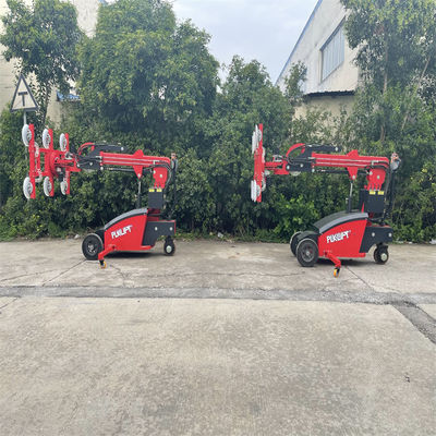 Pil ile çalışan maksimum kaldırma yüksekliği 360 derece dönüş vakum cam kaldırıcı