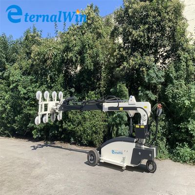 800 kg yükleme kapasitesi 360 derece dönüş vakum cam kaldırıcı