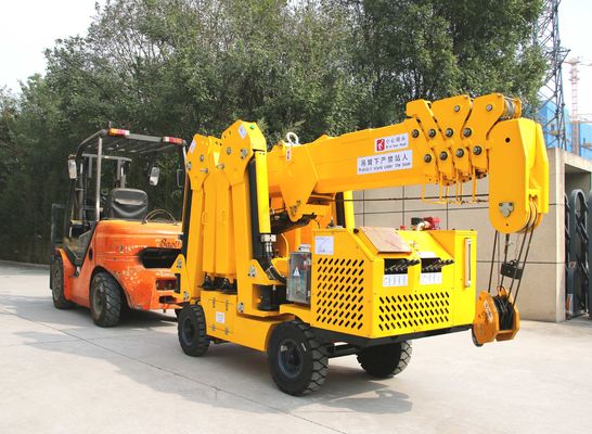 3tn Kapasite Tekerlekli veya Sürünen Taşınabilir Küçük Örümcek Tipi Taşıma Mekanizması