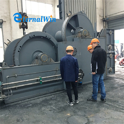 Gemi Güvertesi Hidrolik Çekici 45 ton Endonezya Tersaneleri için
