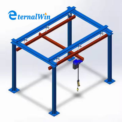 50Hz Güç Kaynağı Özelleştirilmiş Asansör Yüksekliği ile Elektrikli KBK Yukarı Taşlı Asansör