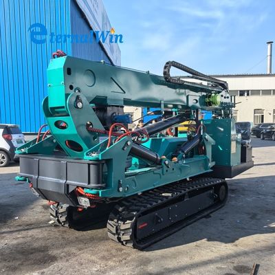 Mavi Örümcek Sürünen Kiremit İnşaat için Elektrikli ve Dizel Güç Seçenekleri