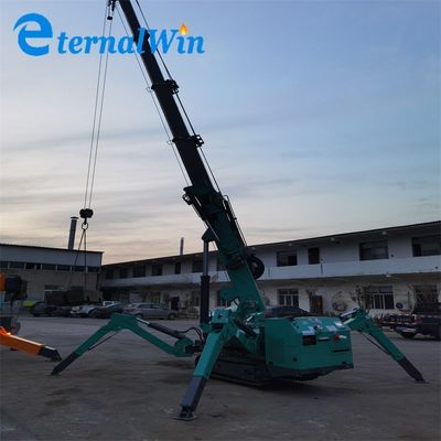 Sarı / Kırmızı / Mavi / Siyah Veya Yeşil Örümcek Vinç, Çelik ve 1.2 Ton Kaldırma Kapasitesi