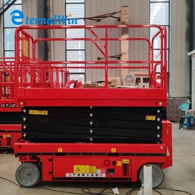PLC kontrol sistemi ile özelleştirilmiş yük kapasitesi için kayma karşıtı elektrikli kaldırma platformu