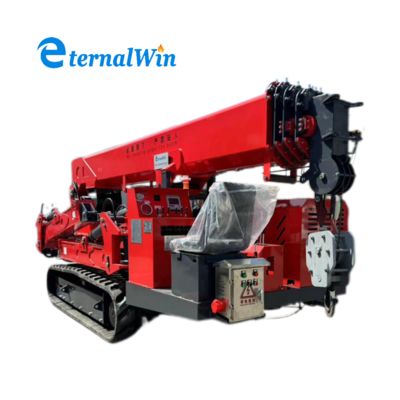 2.7 tonluk 100 tonluk kaldırma kapasitesi olan örümcek sürünen vinç