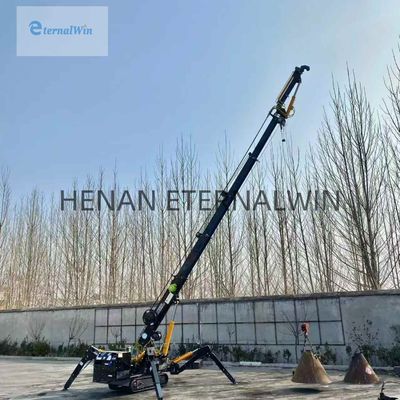 İnşaat için 3-12 Ton Uzaktan Kumandalı Örümcek Paletli Vinç