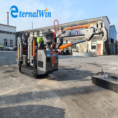 Hassas Konumlandırma için 8 Ton İşletme Ağırlıklı Uzaktan Kumandalı Örümcek Vinç