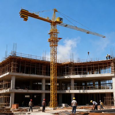 10 ton yükleme kapasitesi ve 80mmin kaldırma hızı ile tırmanış 0.5mmin kaldırma vinci makinesi Endüstriyel ağır yük inşaat ekipmanları