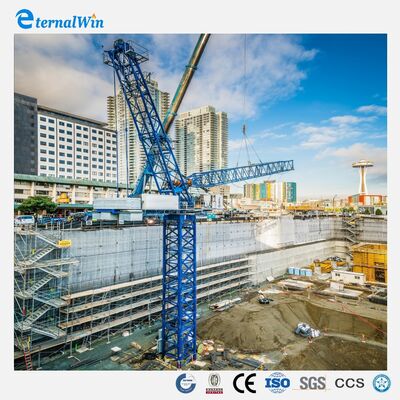 Hammerhead Tower Crane Luffing Jib Tower Crane Ağır görevli Tower Crane