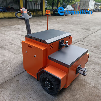 7000N Rated Pulling Force Tow Tractor Walkie Tractor Drive Hızını Sunar Yükü Çek 2 ila 3 Kmh Ağır Yük kaldırma ve taşıma için tasarlanmıştır