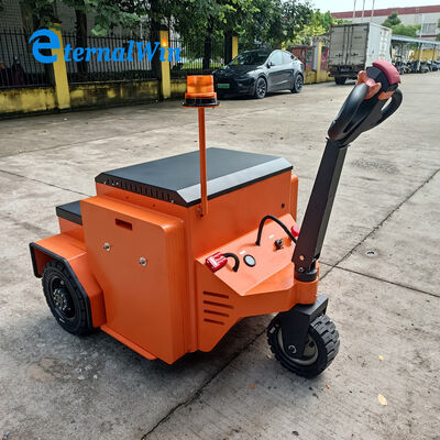 24V Pil Voltaj Elektrikli Traktör Çekici, Depo İşlemleri için tasarlanmıştır.